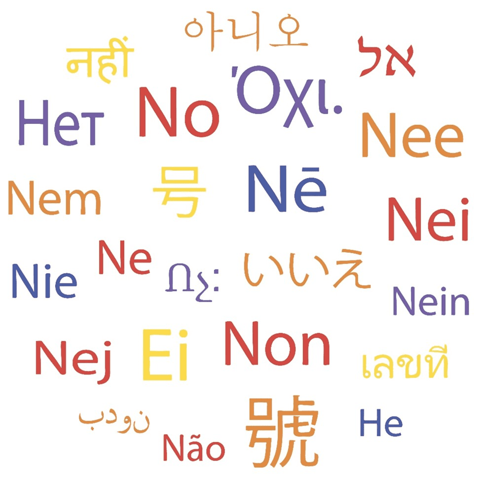 No-in-different-languages