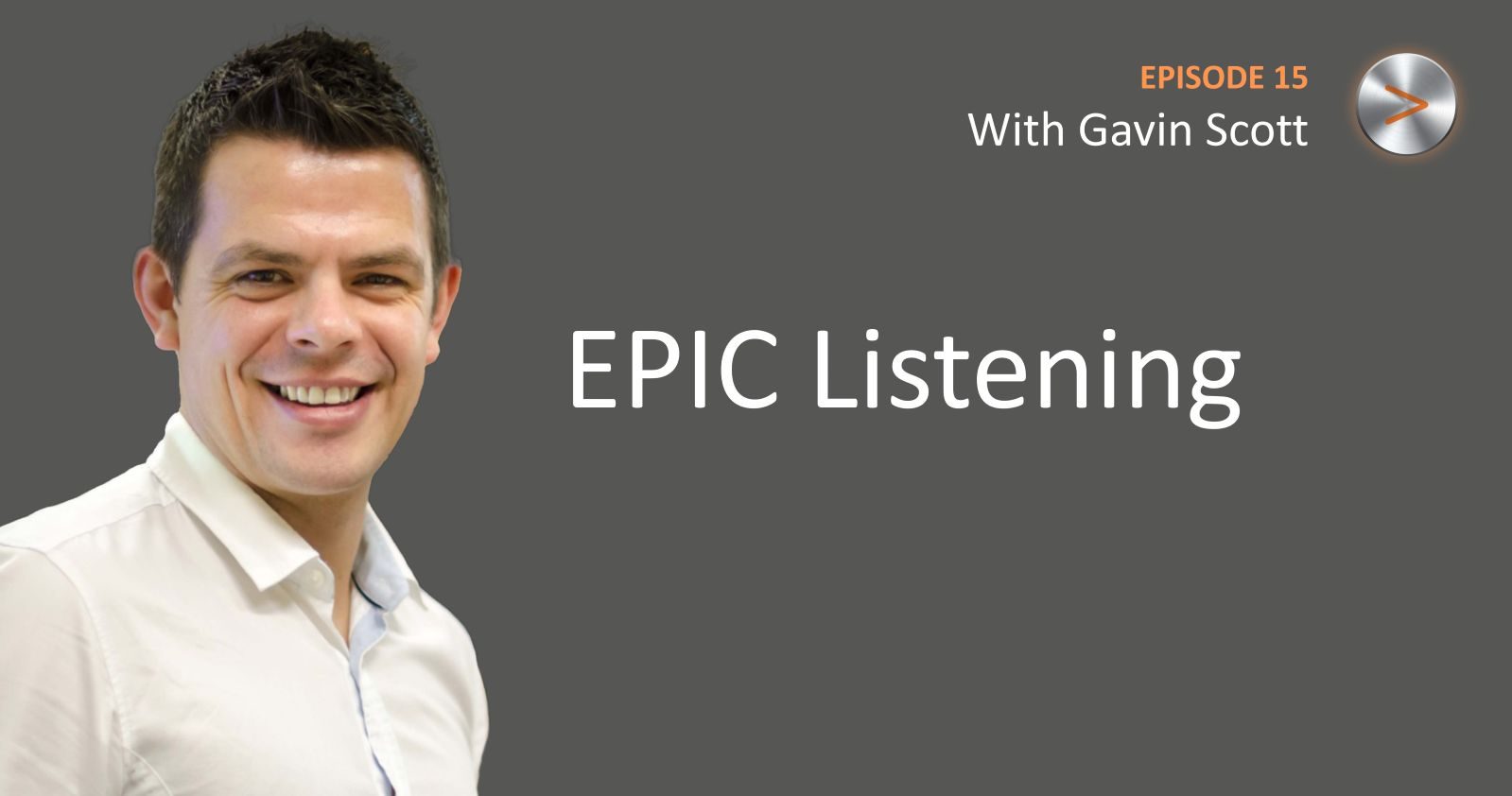 Finding Your Epic Podcast: Season 3 - Episode 15 - EPIC Listening​